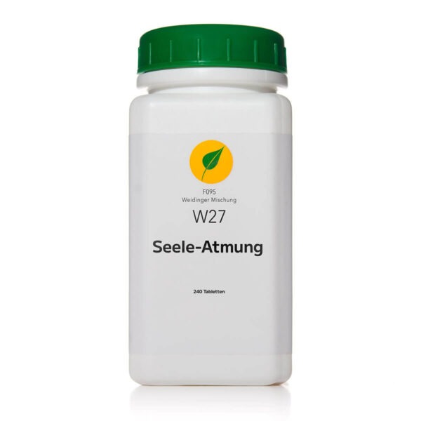 TCM Kräutermischung W27 — Seele-Atmung von Dr. Weidinger — 240 Tabletten