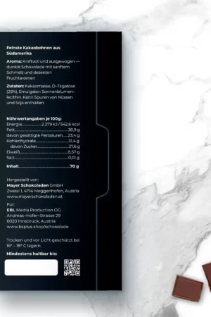 Produktfoto von XOCOLÁ, die gesunde Schokolade