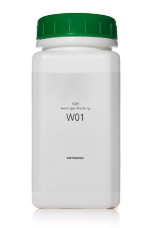 Weidinger W01 — TCM–Kräutermischung, Dose mit 240 Presslingen